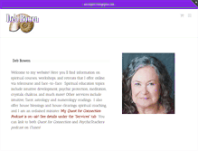 Tablet Screenshot of debbowen.com
